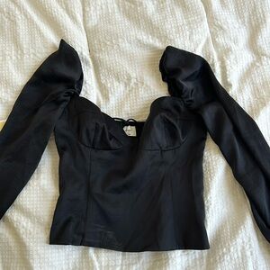 Aritzia Wilfred Silk Top